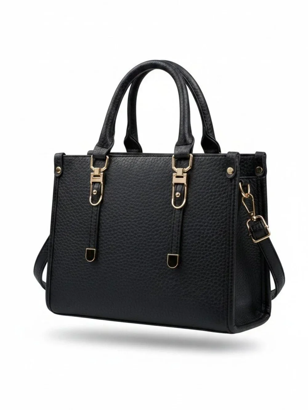 2025 New PU Leather 3‑Piece Women’s Handbag Set – Tote, Shoulder Bag & Wallet